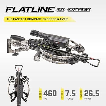 Amazon.com : TenPoint Flatline 460 Oracle X Crossbow - 460 FPS